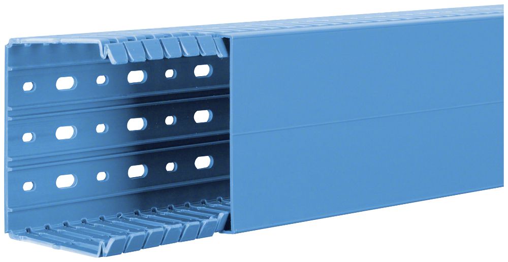 Canale di cablaggio BA7 80×100 blu