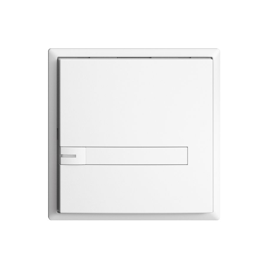 Poussoir KNX RGB EDUE, 250mW, a.LED RGB, a.papier, 1×poussoir, comm.1×touche, bc