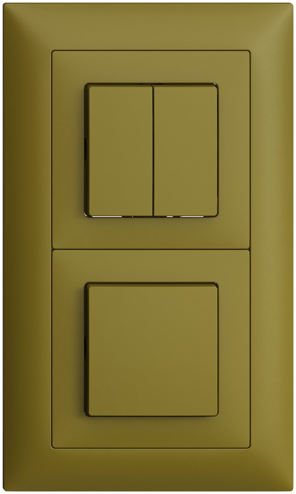 UP-Kombination EDIZIOdue 1/1P+3/1P olive