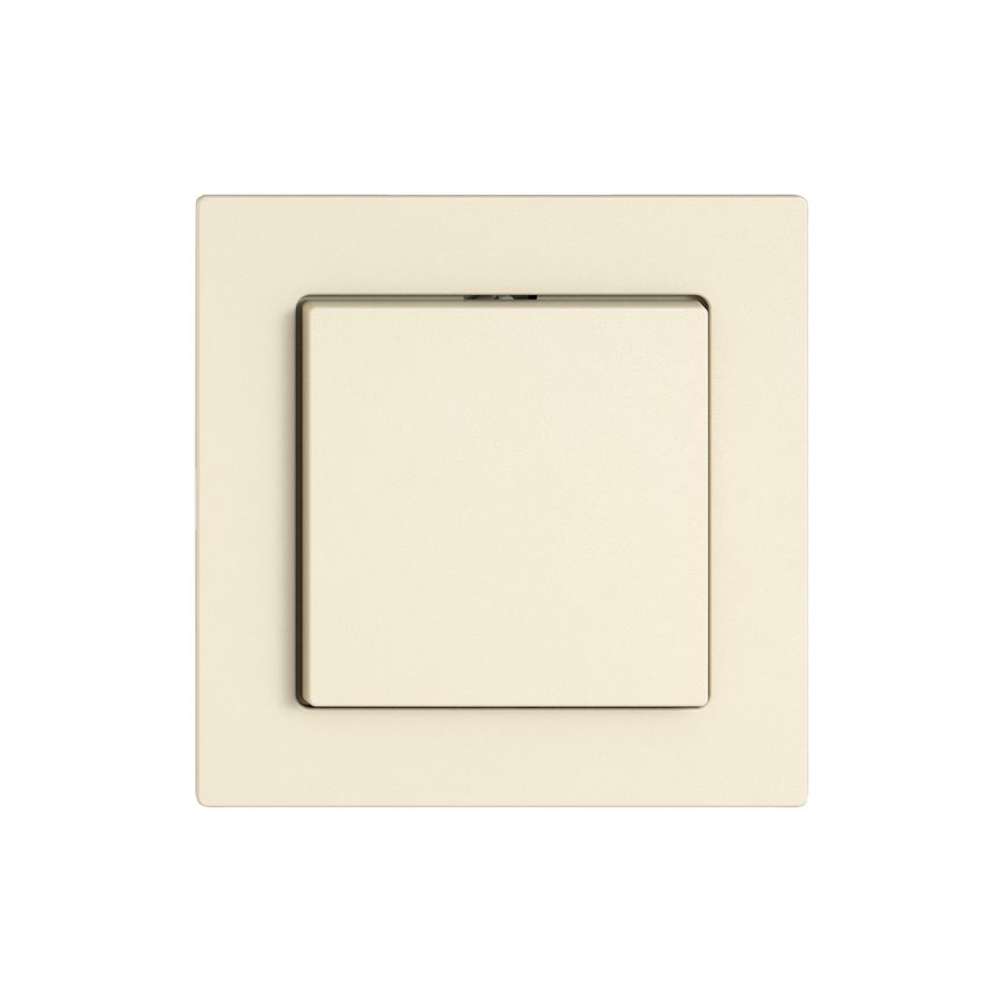 Druckschalter EDIZIO.liv SNAPFIX® Aus/Wechsel 3/2L cr