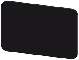 Bezeichnungsschild Siemens SIRIUS ACT, ohne Aufdruck, 17.5×27mm, schwarz