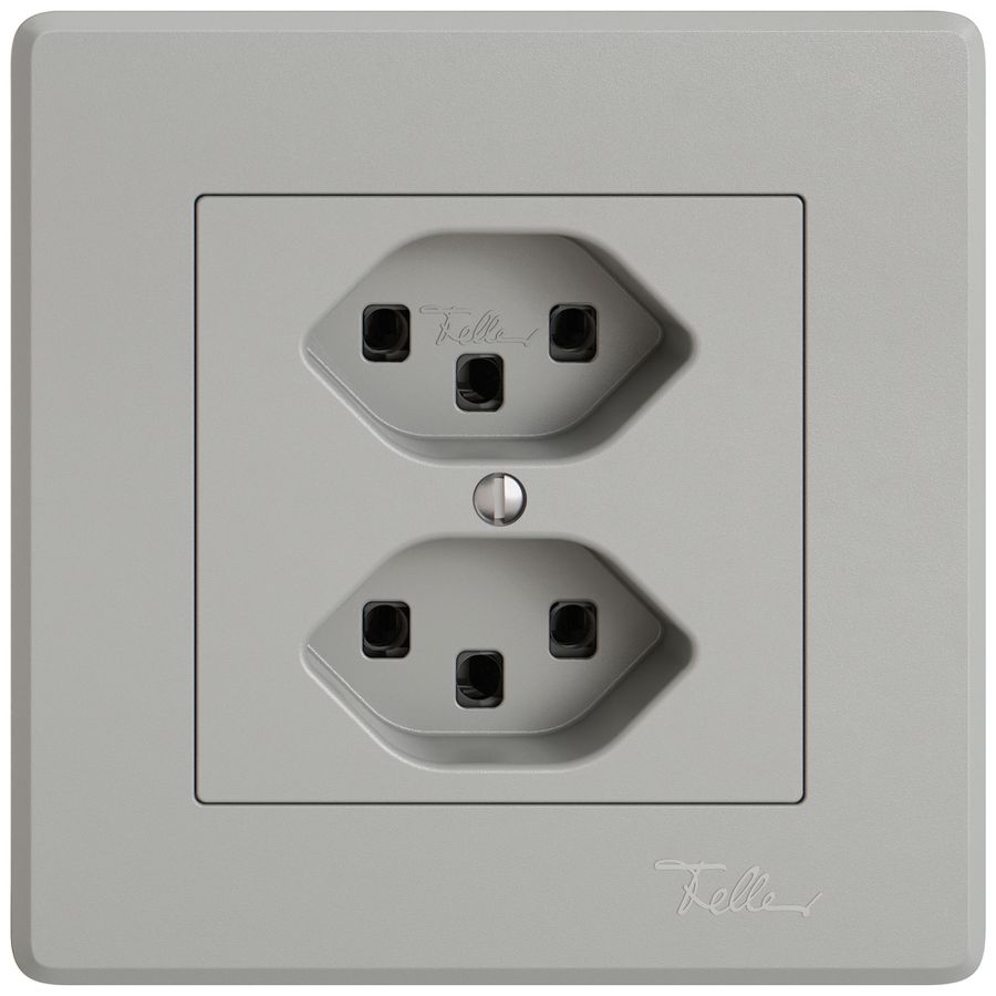 Presa INC EDIZIO.liv SNAPFIX® 2×T23 grc