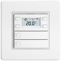 Poussoir RTH ENC EDIZIO.liv SNAPFIX® a.RGB-LED 2×touches comm.1T bc