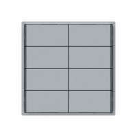 Taster KNX KAL 8×Tasten 8×Betätigungspunkte LED grau