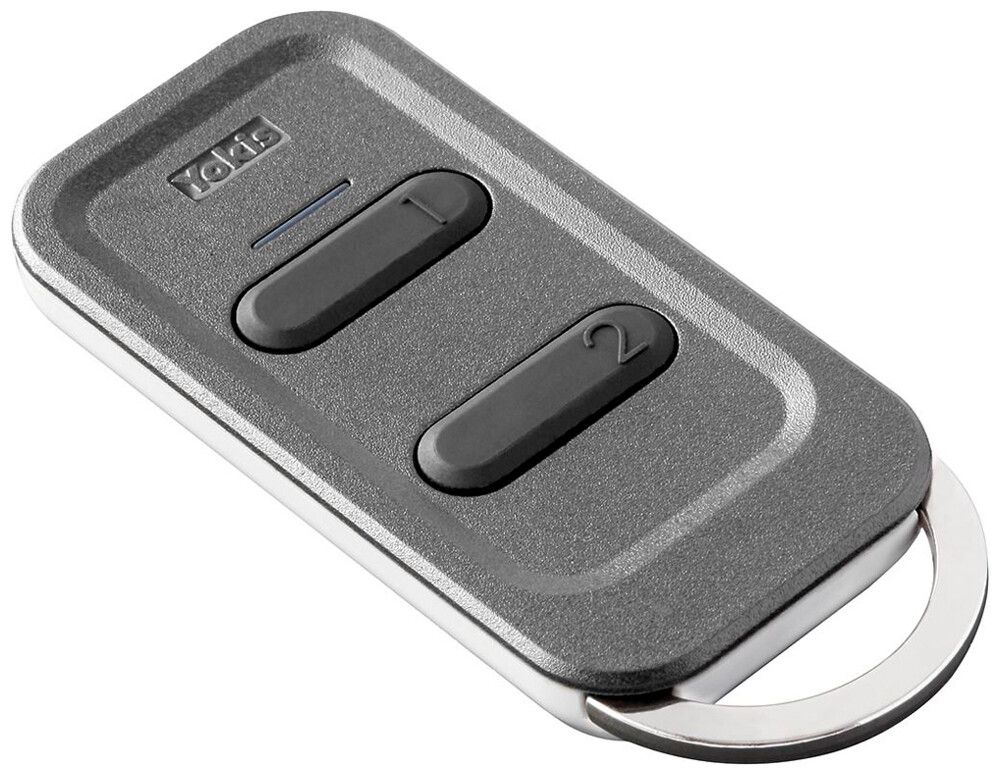 Telecomando RF YOKIS TLC2TP 2 tasti 2.4GHz grigio