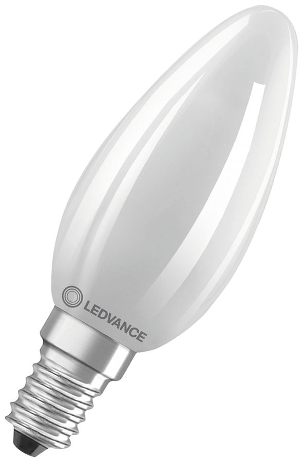 Lampe LED LEDVANCE CLAS B E14 5.5W 806lm 2700K Ø35×100mm B10.5 mat
