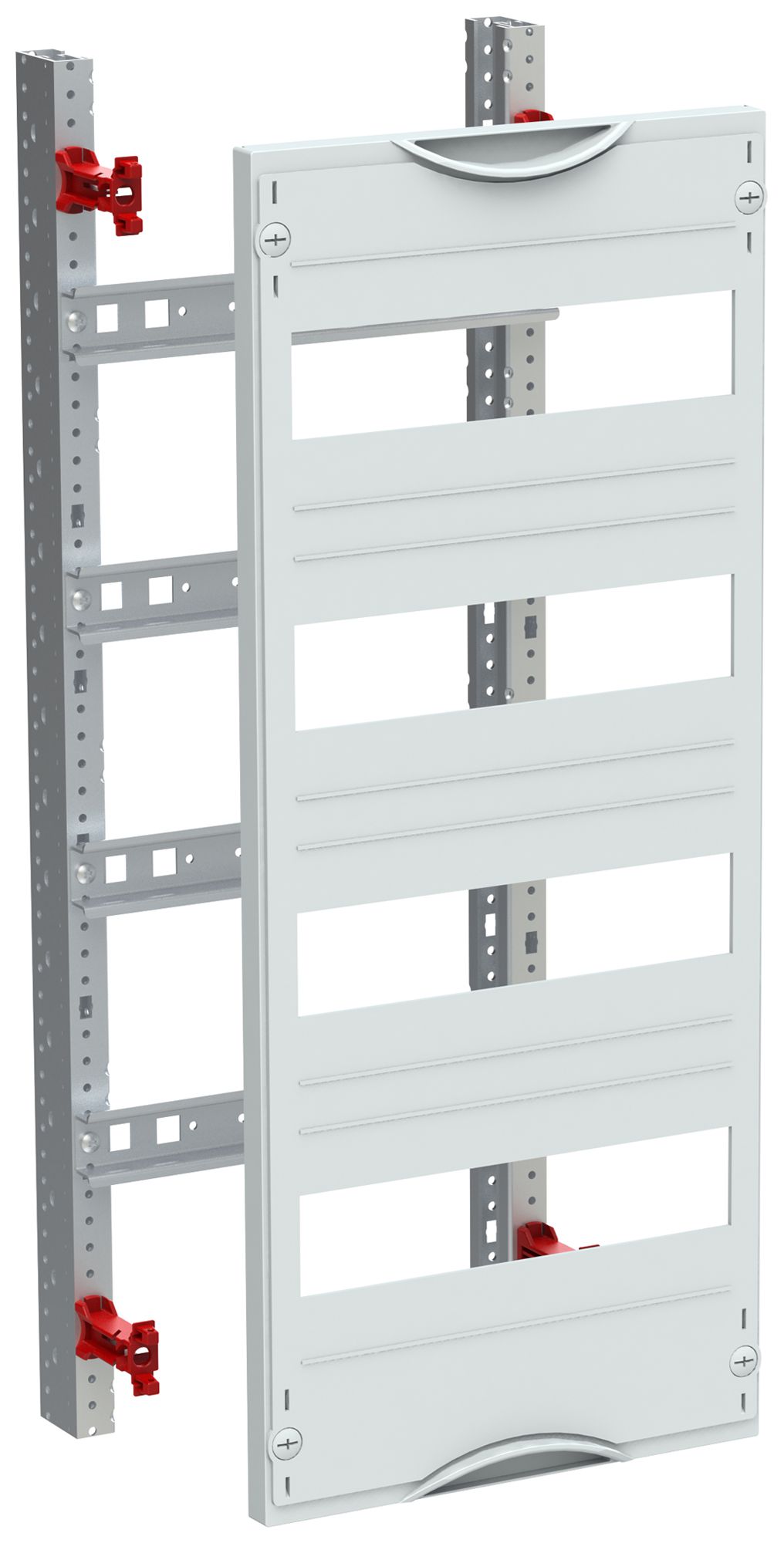 Modul für leerschrank ABB 4-reihig