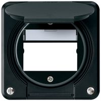 Kit di montaggio INC robusto IP55 piatto nero per modulo multimedia per combi