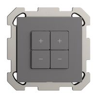 UP-Nebenstelle 2K/4T zu Dimmer Edue Wiser dunkelgrau