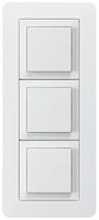 UP-Kombination kallysto.trend Gr.I-I-I vertikal 3×Schalter S3 weiss