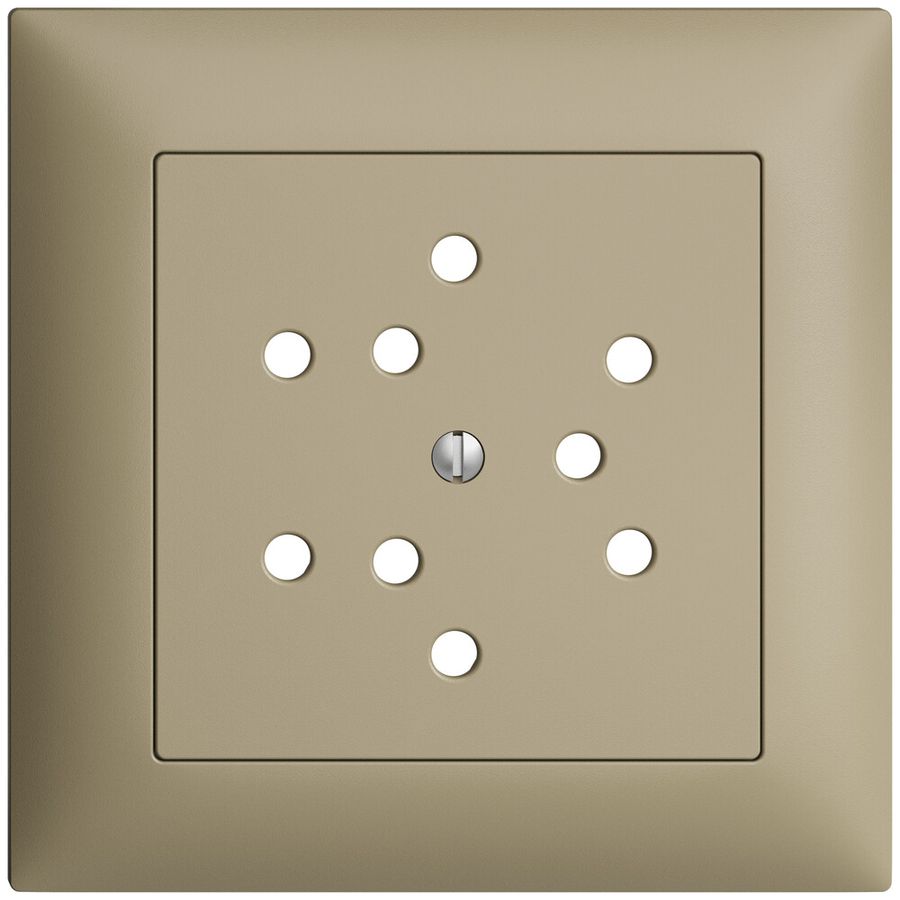 Kit frontale EDIZIOdue sand 88×88mm 3×T12