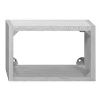 Quadro di montaggio AP FLF 2×6 legno duro laccato