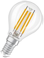 LED-Lampe LEDVANCE CLASSIC P E14 3.4W 470lm 827 DIM klar Ø45×80mm
