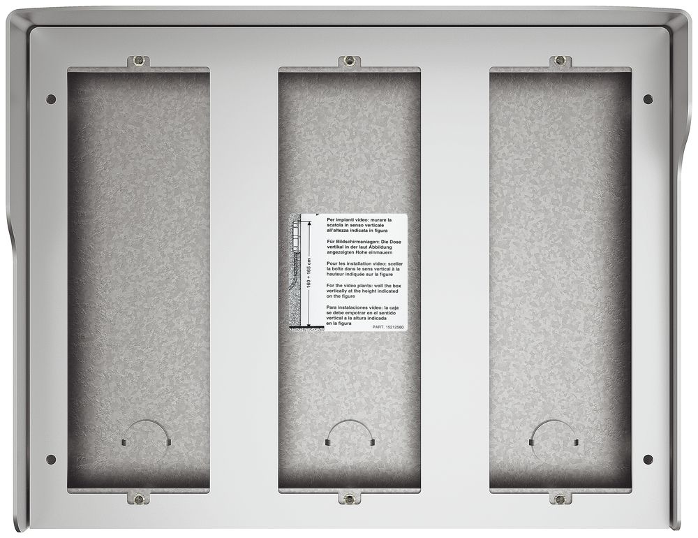 Boîtier AP Sfera 9 modules Al