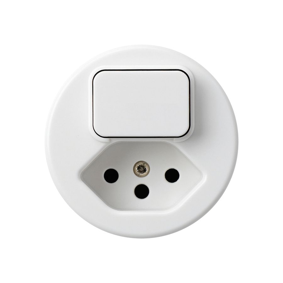 Einsatz zu UP-Kombination I basico W+Typ 13 weiss