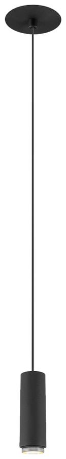 LED-Pendelleuchte SLV LALU 10W 700lm 2700…3000K DIM Ø34.5×107mm schwarz