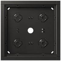 AP-Gehäuse Siedle 4× 232×232×36.5mm grau