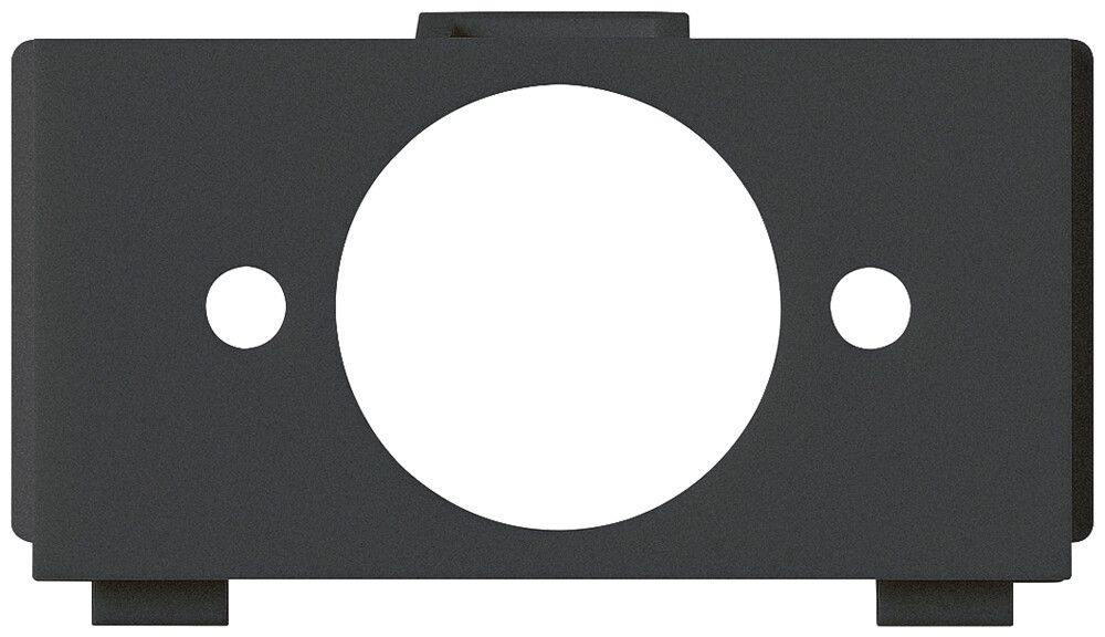 Multimedia-Modul kallysto M3 leer für 1 XLR Serie P Ø19mm schwarz