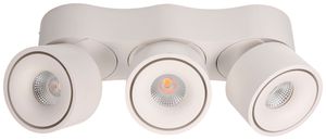 LED-Spot MH maxLUCE TRIPLE SHINE 3×13W 3300lm 3000K IP20 DIM 324×100mm ws