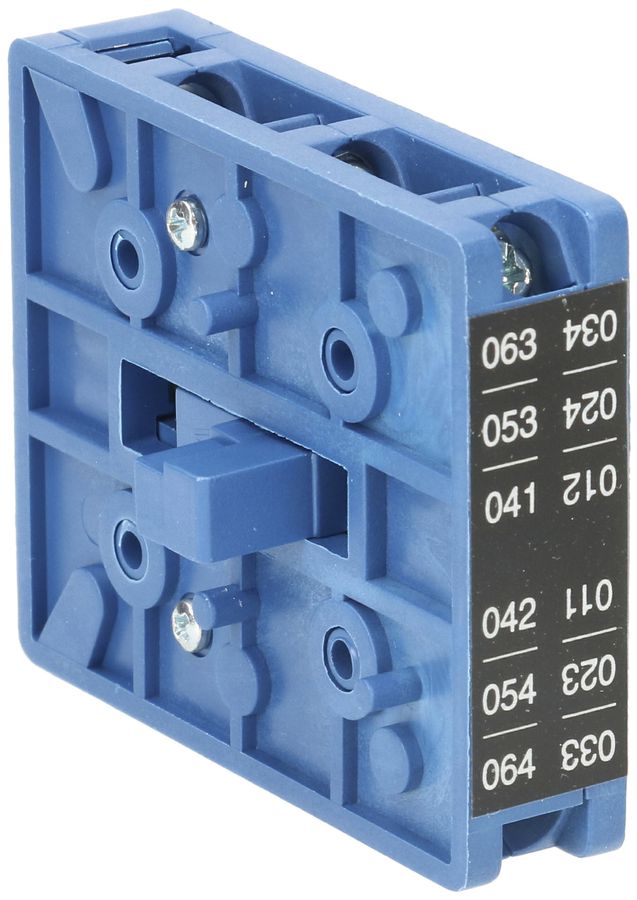 Contatto ausiliare K&N, 2Ch/1R 10A, per forma VE e scatola per KG251…KG316