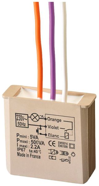 EB-Blinker-Modul Yokis 500VA 2.2A 230VAC 0.2…25sec