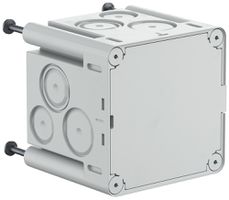 UP-Einlasskasten AGRO 1×1 650°C mit Schutzdeckel und Nägel M20/25