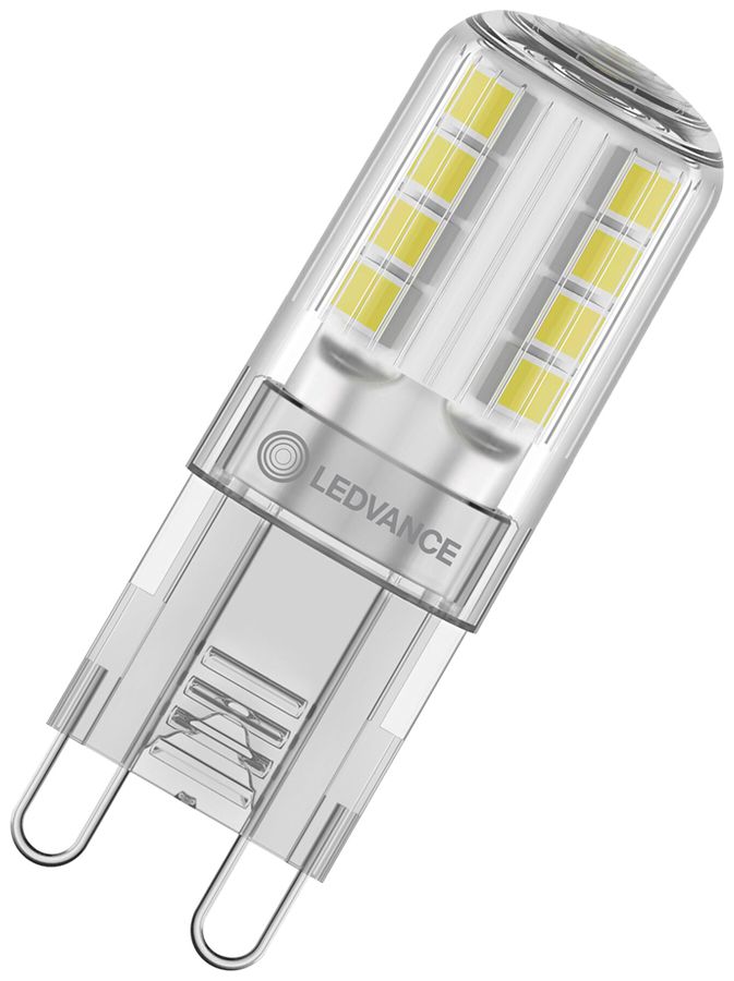 Lampe LED LEDVANCE PIN G9 2.6W 320lm 2700K Ø14×43mm clair