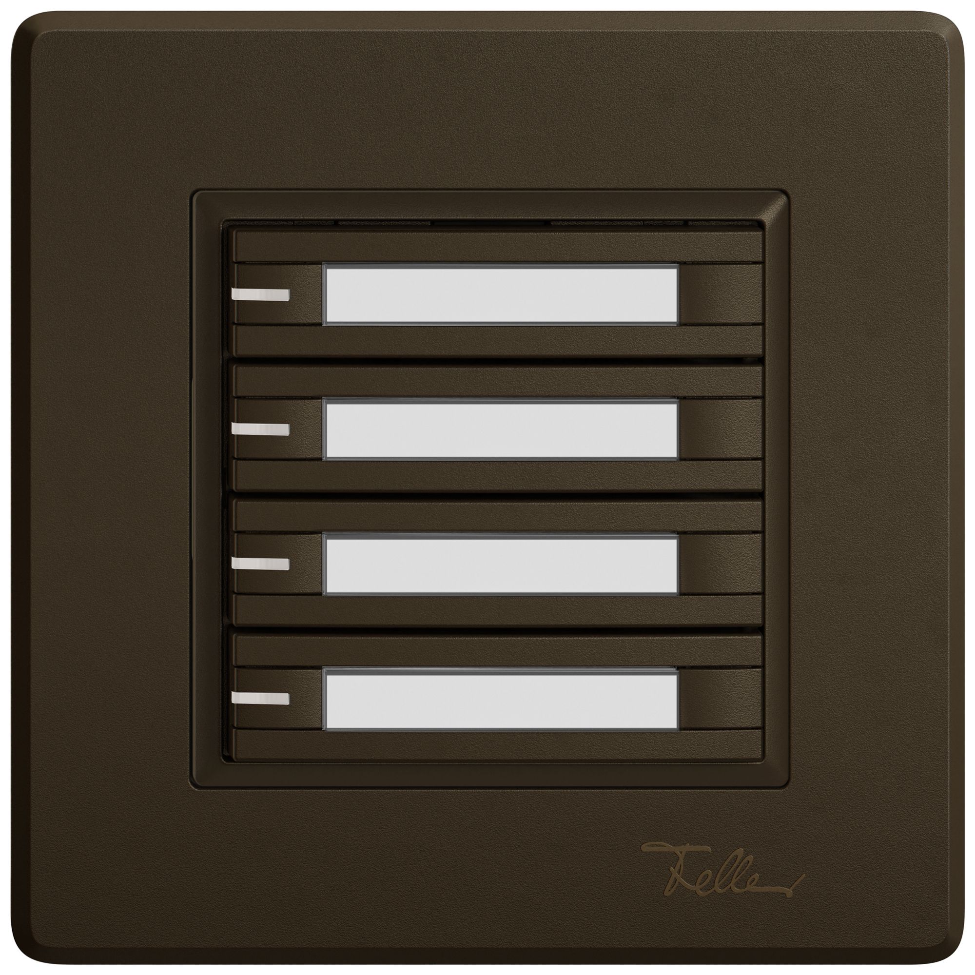 Pulsante KNX RGB INC EDIZIO.liv SNAPFIX® sensore temp.RGB-LED targ.4× com.2T ma