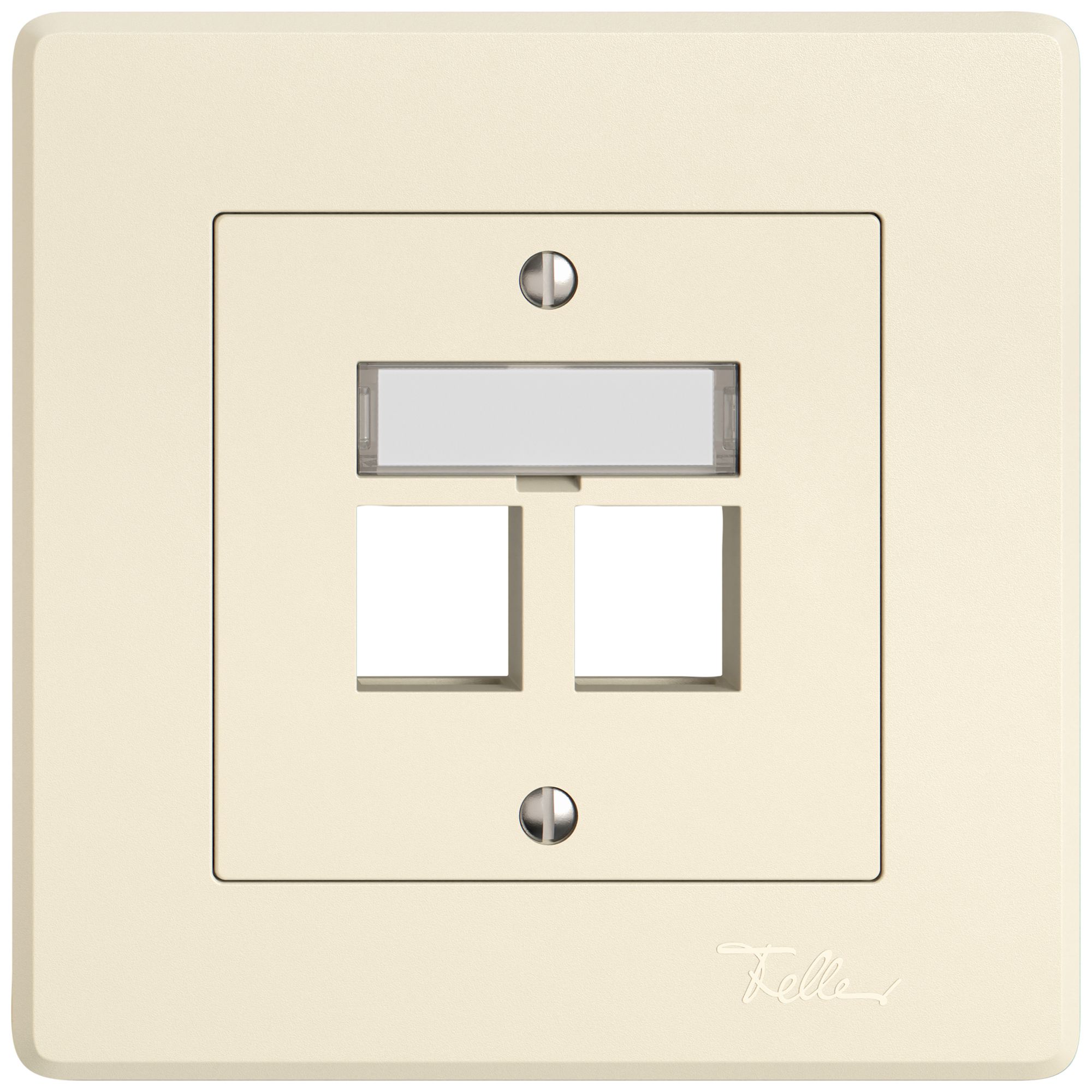 Kit de montage ENC EDIZIO.liv Keystone SNAPFIX® droit 2× cr