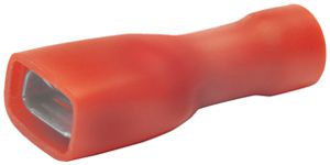 Flachsteckhülse FERR RSVY vollisoliert PA 4.8×0.8mm 0.5…1.5mm² rt