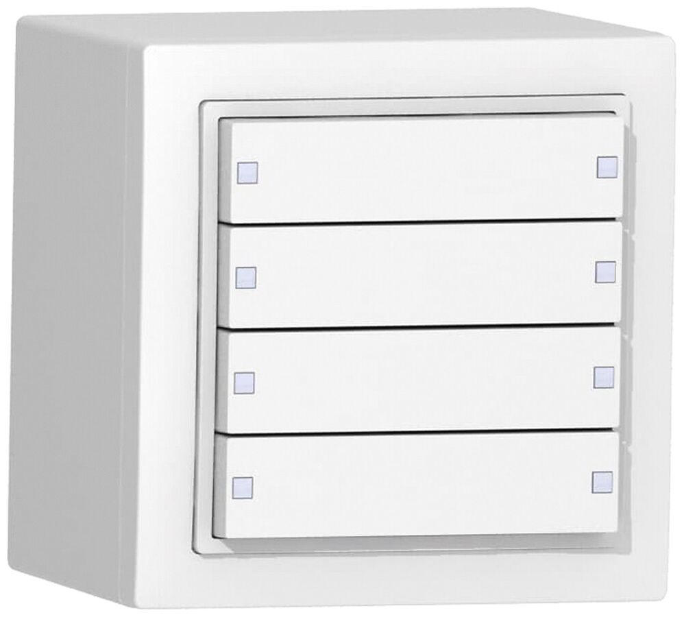 AP-Tastsensor ABB SIDUS KNX Design 4/8, weiss