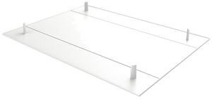 Abdeckplatte zu Multibox 306×226mm weiss