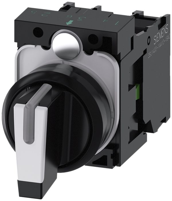 Interruttore a manetta Siemens SIRIUS ACT supporto 2Ch I-O-II plastica