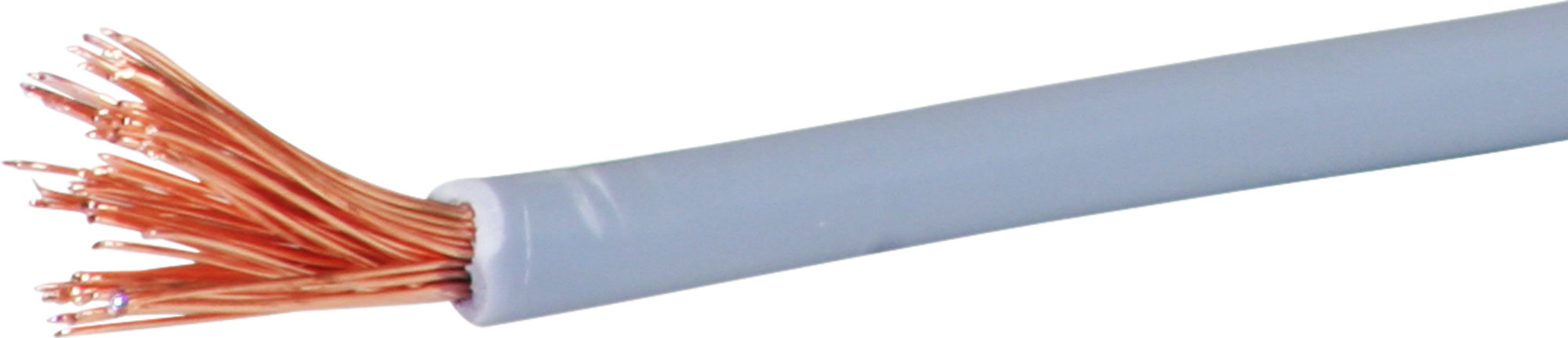 T-Litze 4mm² grau Eca, Spule à 100m