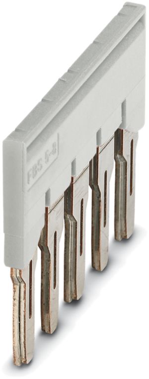 Steckbrücke Phoenix Contact 5L grau FBS 5-8 GY