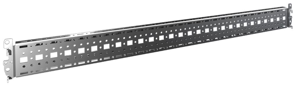 Montage-Chassis Rittal VX 8617.040 725×64×18mm Schiene grau 4Stk