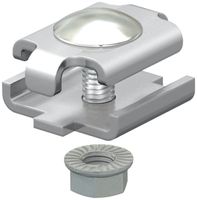 Stossstellenverbinder Bettermann mit Schraube M6×20 für Gitterrinne A2