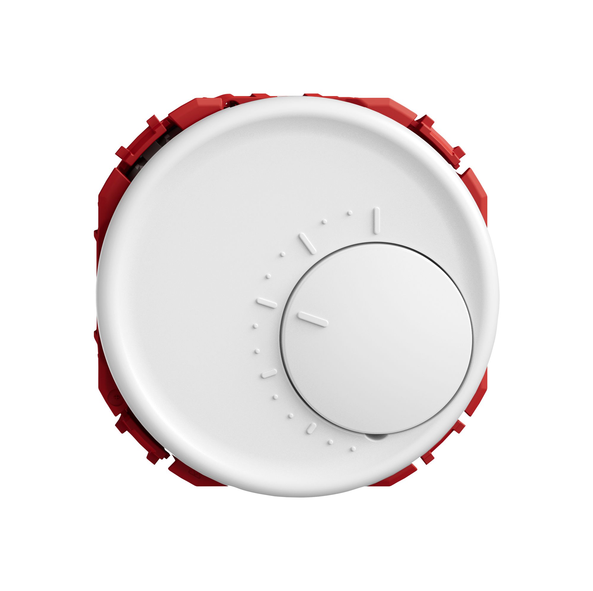 Termostato ambiente STANDARDdue SNAPFIX® s.interruttore 24V AC/DC 50Hz bi