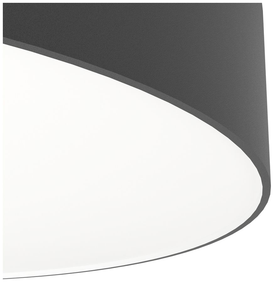 LED-Deckenleuchte Eglo GALLIZZI-Z 28W 0…3500lm 2700…6500K DIM Ø490mm schwarz