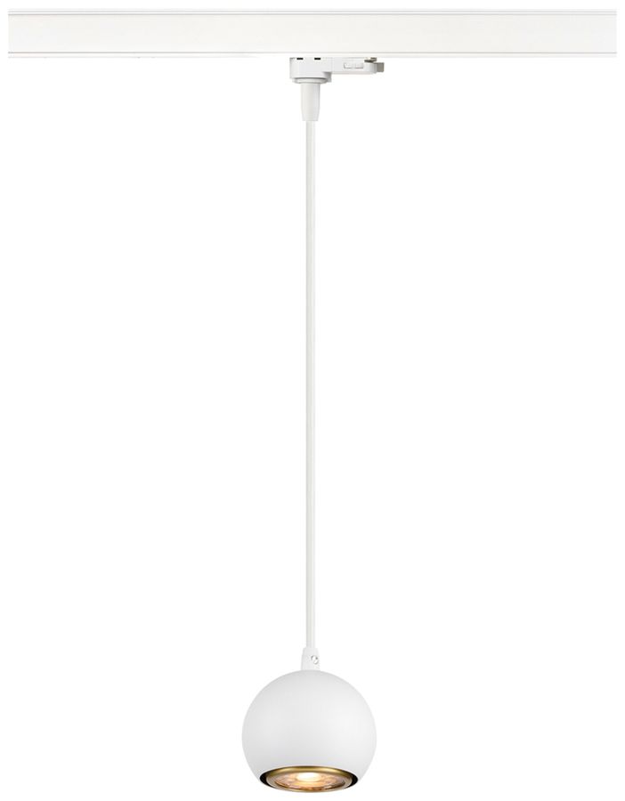 Pendelleuchte SLV LIGHT EYE 90 AD3PH GU10 1×6W DIM Ø89mm weiss