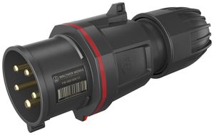 Stecker CEE NEO 5P 32A 380…415V 6h rot IP54 Schraubklemme