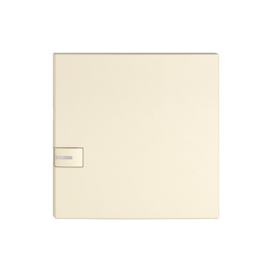 Poussoir 1/1 EDIZIO.liv KNX et UNI a.SNAPFIX® a.LED commande à 1 touche cr