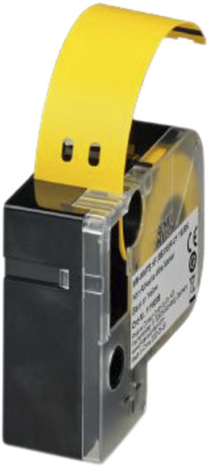 Kabelmarker PX MM-WMTB HF (55X15)R C1 YE/BK 55×13.4mm 20Stk. gb/sz