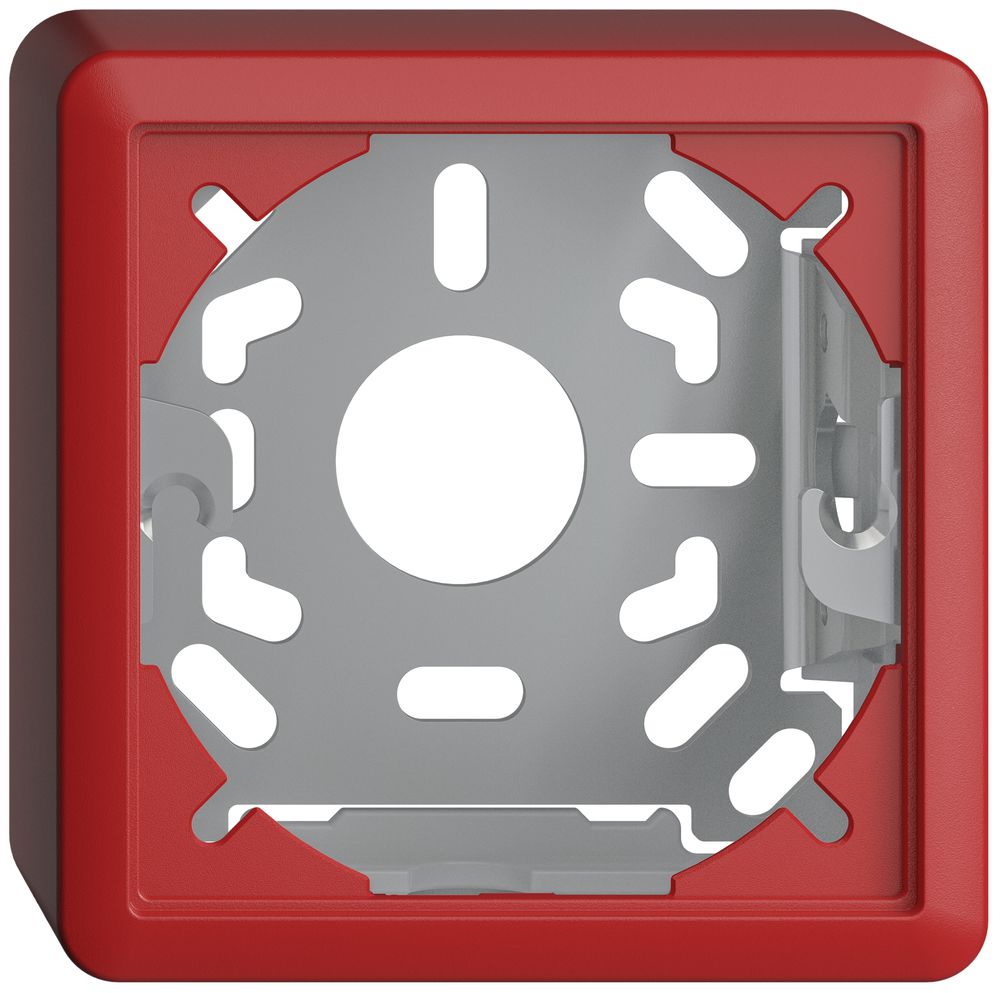 Kappe mit Grundplatte 39mm EDIZIOdue berry