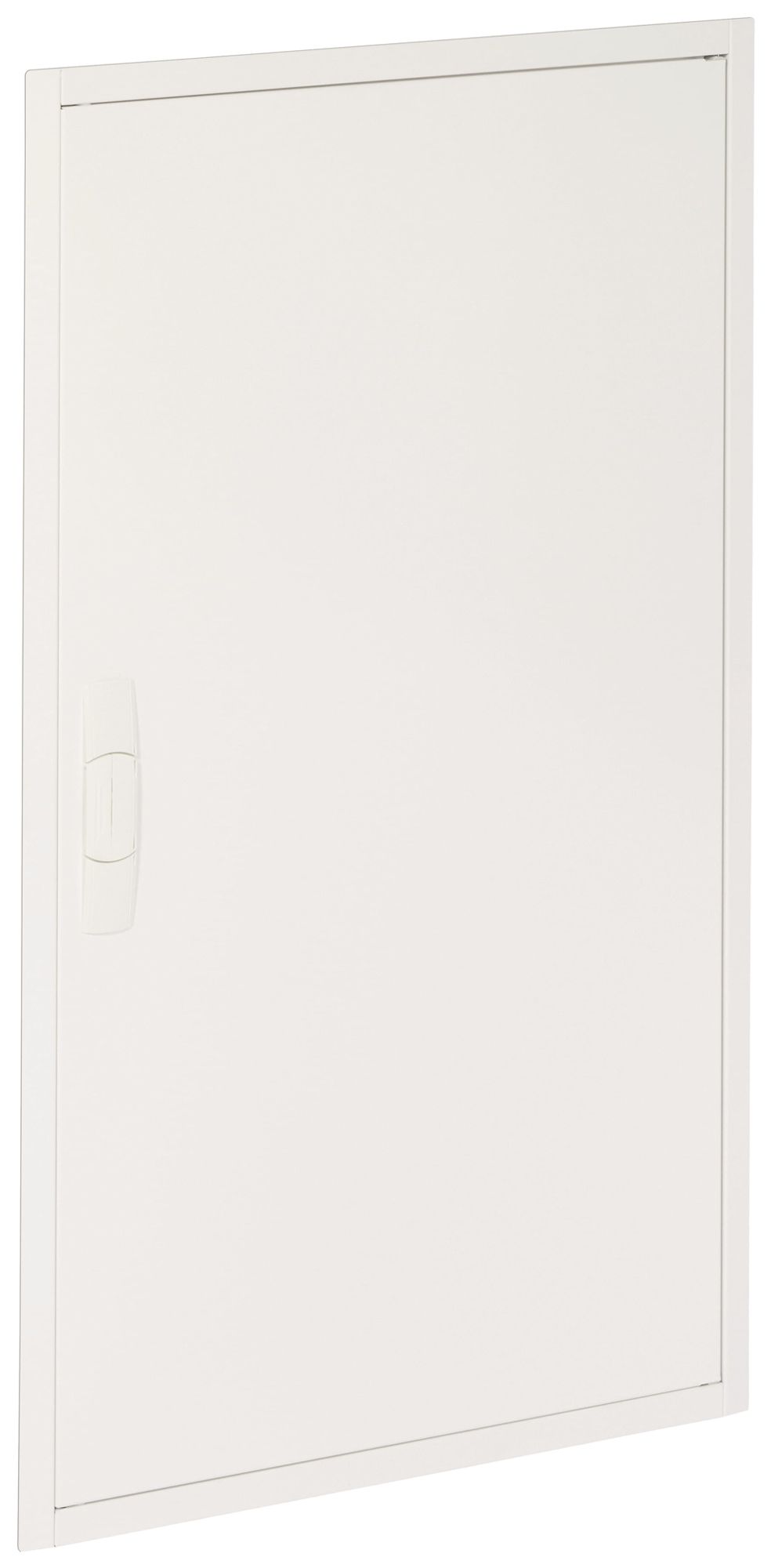 Cadre d'encastrement ABB avec porte pour ULF62 blanc