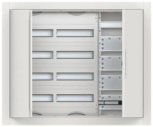 Distributore INC ABB ComfortLine 4 file 96UM con porta 865×714×125mm