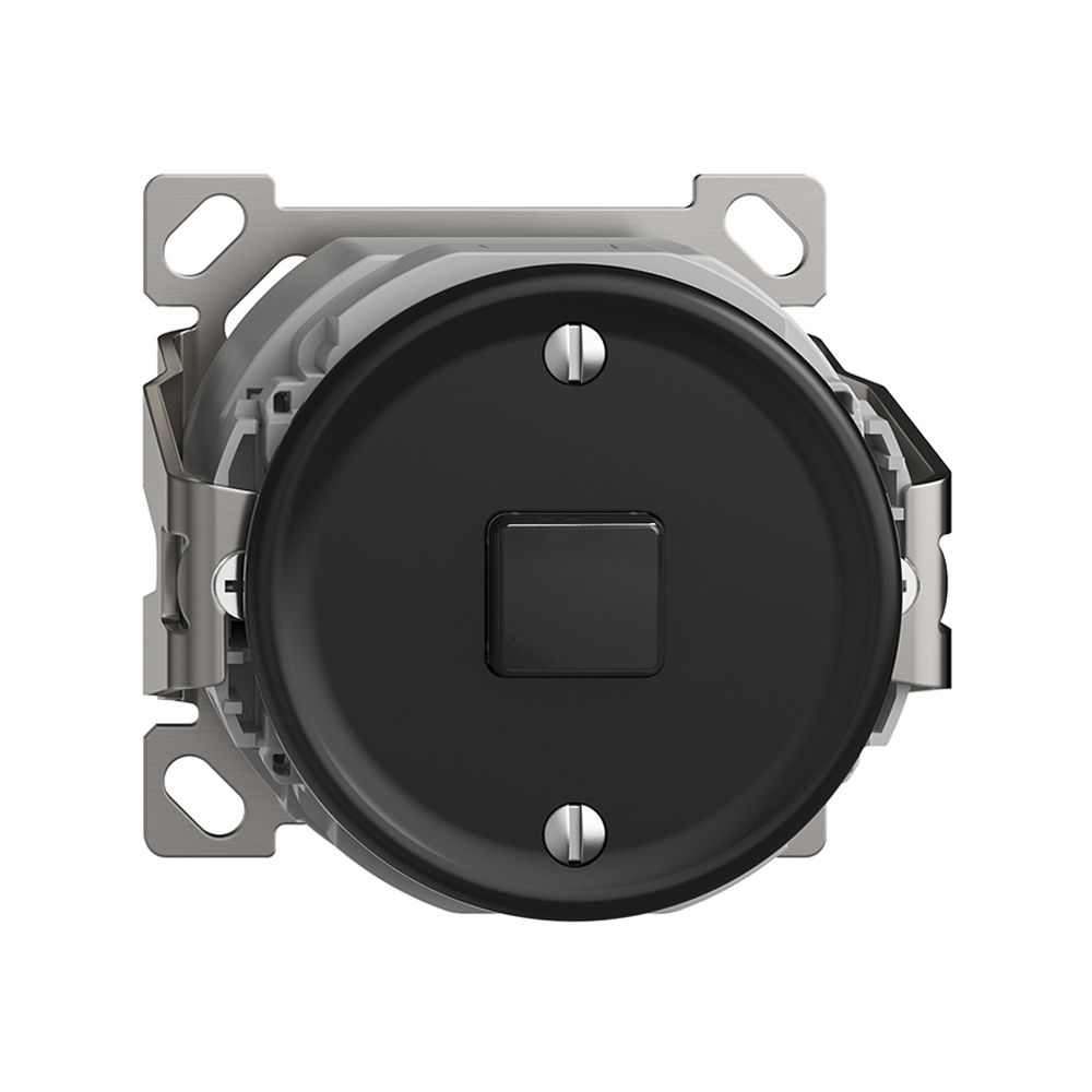 AP-Druckschalter 1K/1T Sdue Wiser schwarz