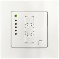 Émetteur mural RF AP elero ProLine QuinTec-868 5-canal à piles blanc