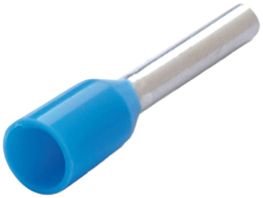Embout de câble Plica BM 0.34mm² 8mm cuivre PP turquoise