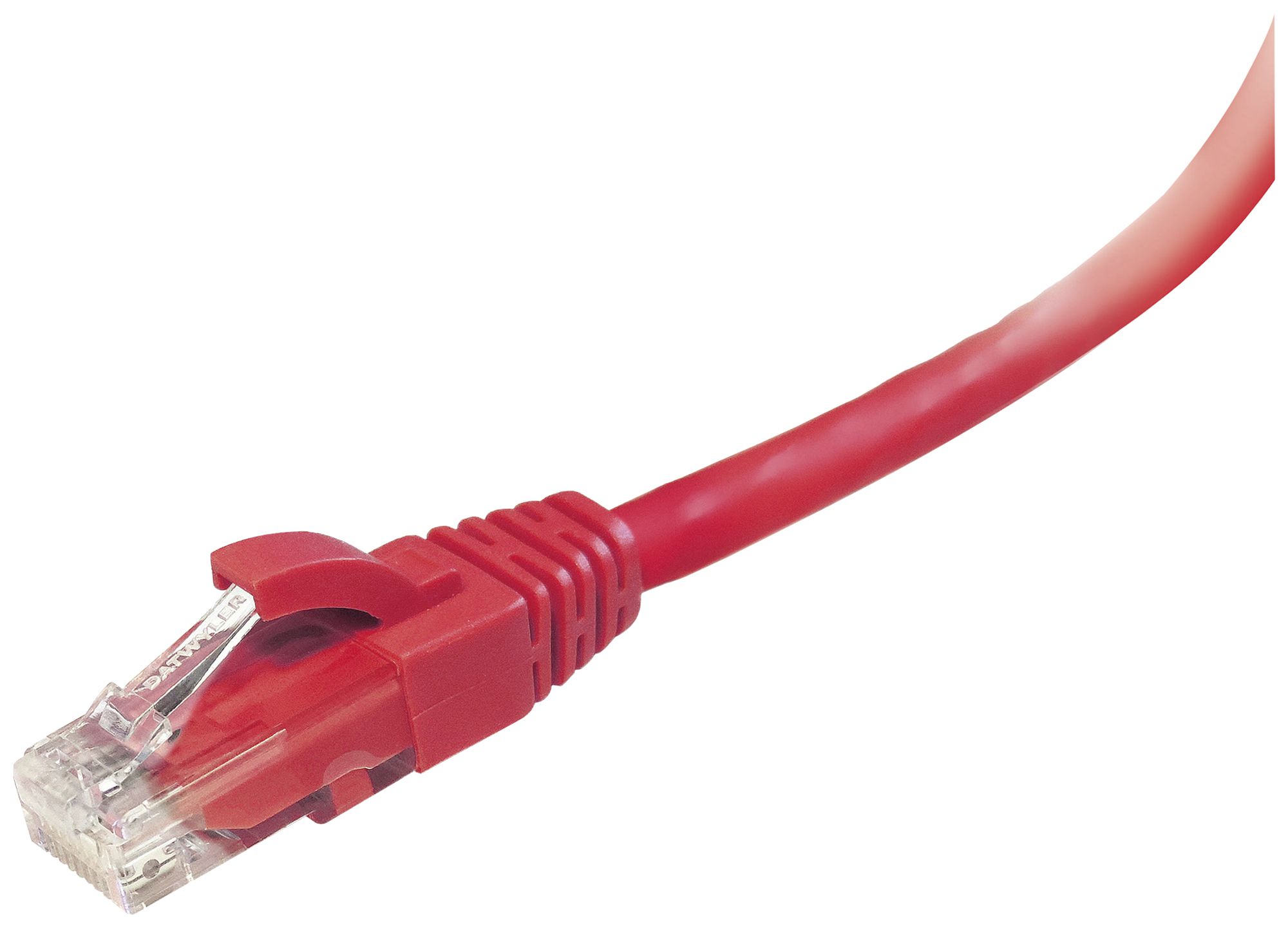 Patchkabel RJ45 Dätwyler 602 4P Kat.6 U/UTP AWG24 FR/LSZH rot 0.5m